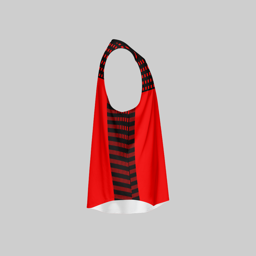 Be-Retro Recycled Men’s Red Tank Top
