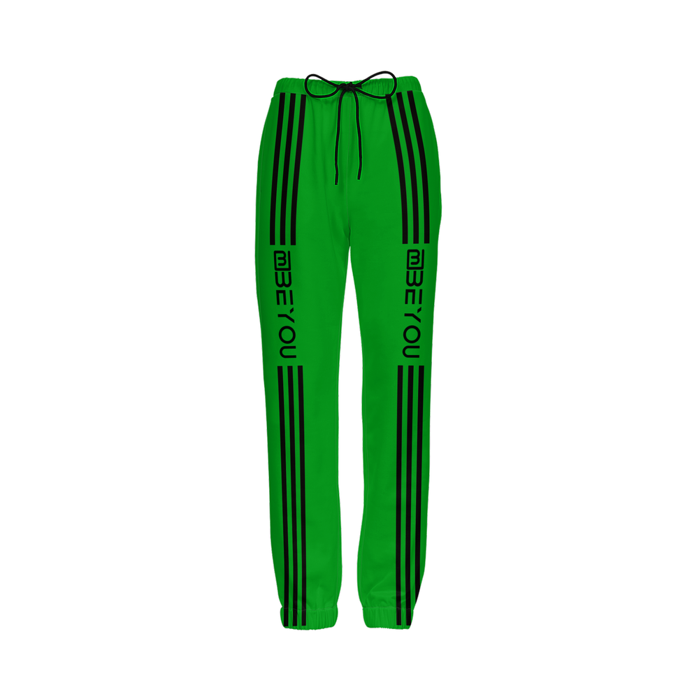 BeYou-Rule Women's Recycled Mental Green Jogging Pants