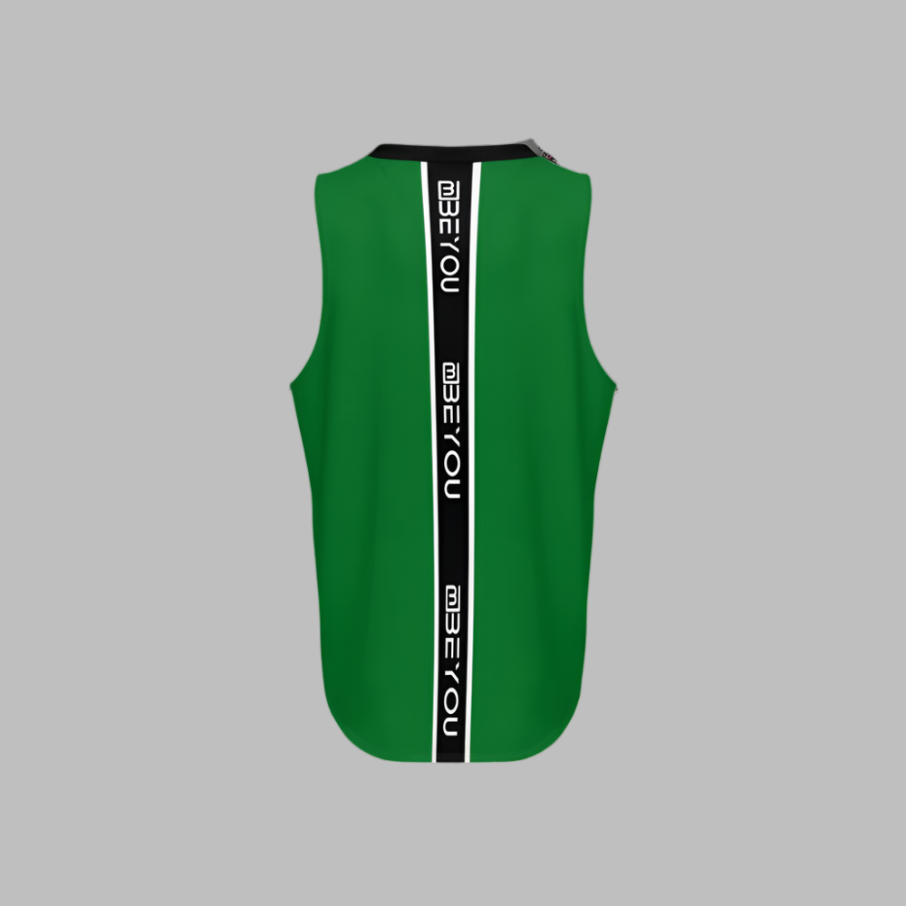 Be-Sporty Men's Recycled Hunter Green Tank Top