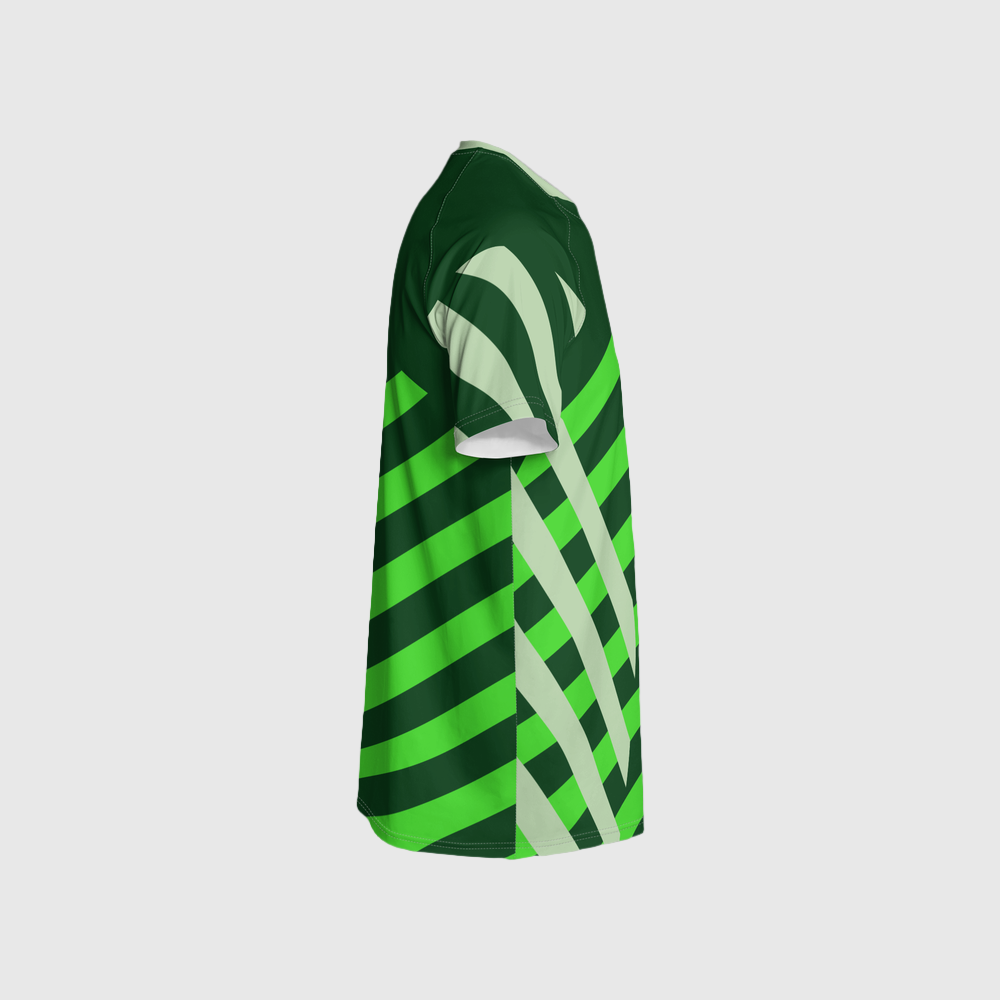 Waffle-Me Men's Recycled Green Jersey Tee