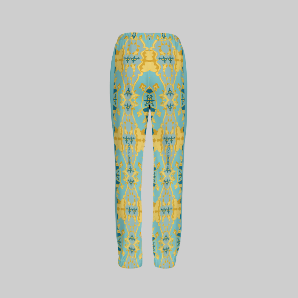 Be-Explosive Unisex Recycled Mint Prism Jogging Pants