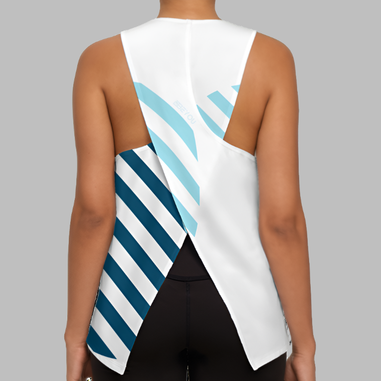 Revive Turquoise Women's Recycled Tank Top