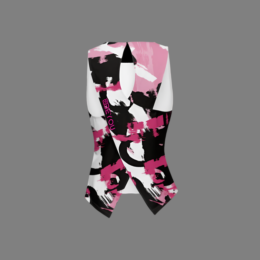 Be-Artsy Women's Recycled Cross Back Prism Tank Top