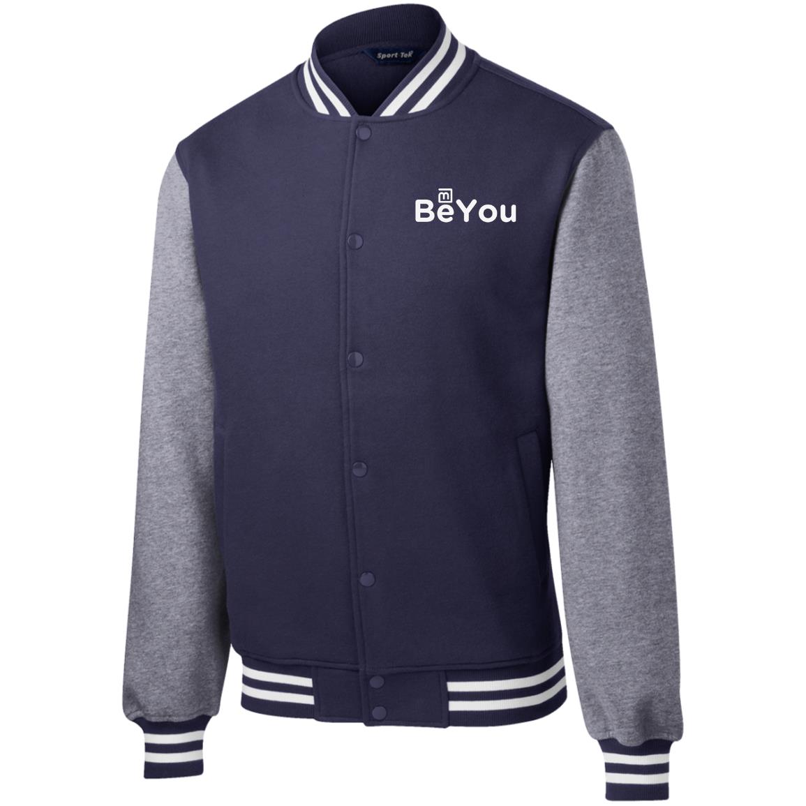 Fall Fleece BeYou Letterman Jacket ST270