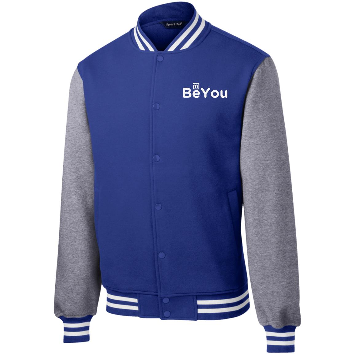 Fall Fleece BeYou Letterman Jacket ST270