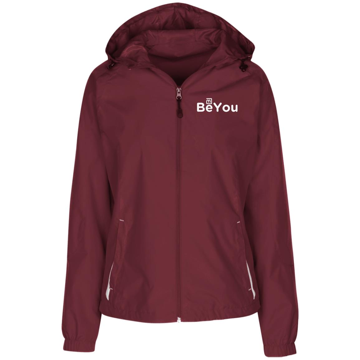 LST76 Ladies' Jersey-Lined Hooded Windbreaker