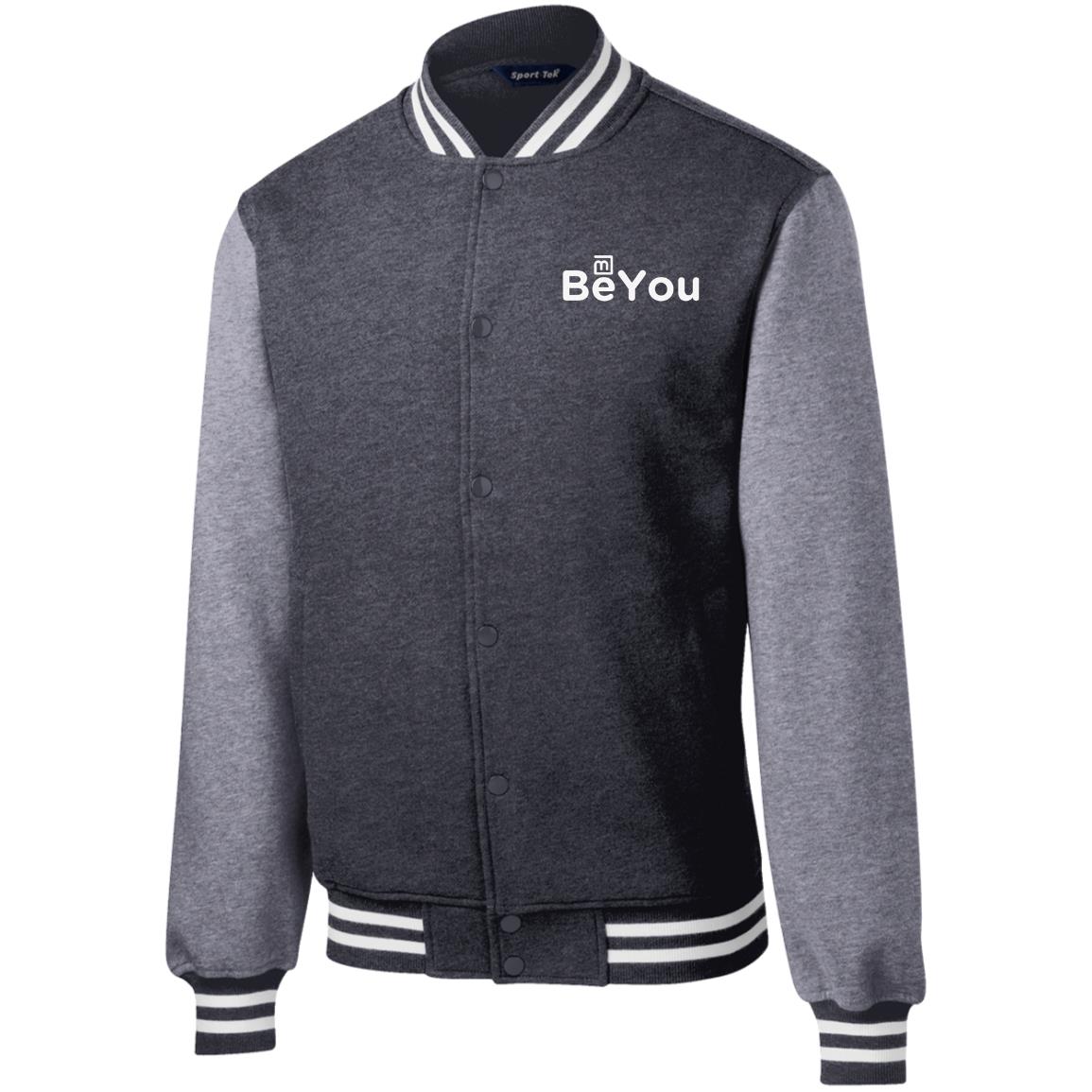 Fall Fleece BeYou Letterman Jacket ST270