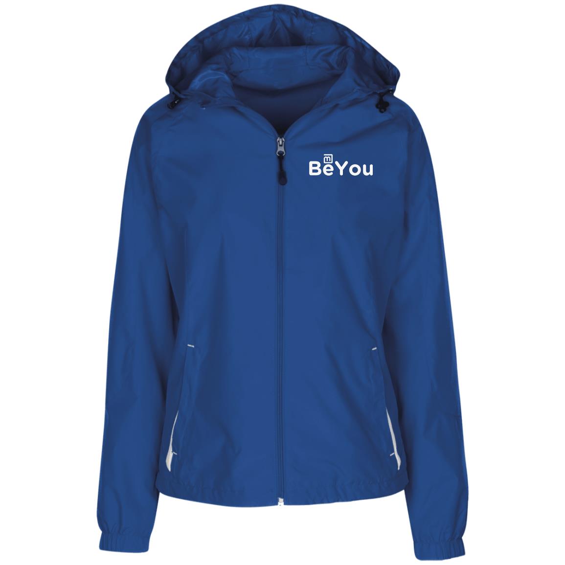 LST76 Ladies' Jersey-Lined Hooded Windbreaker