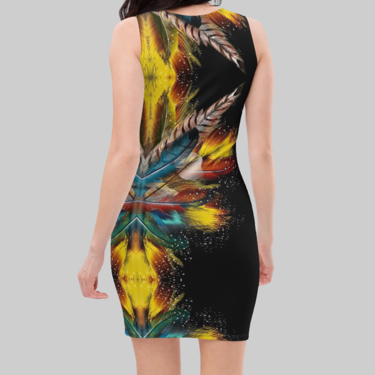 Feather Lite Sportswear Performance Bodycon Dress