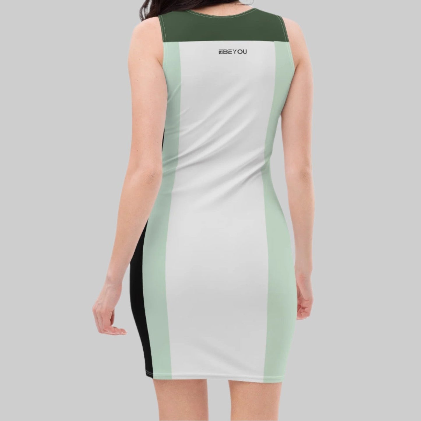 Be-Stunning Women's Recycled White Tank Dress