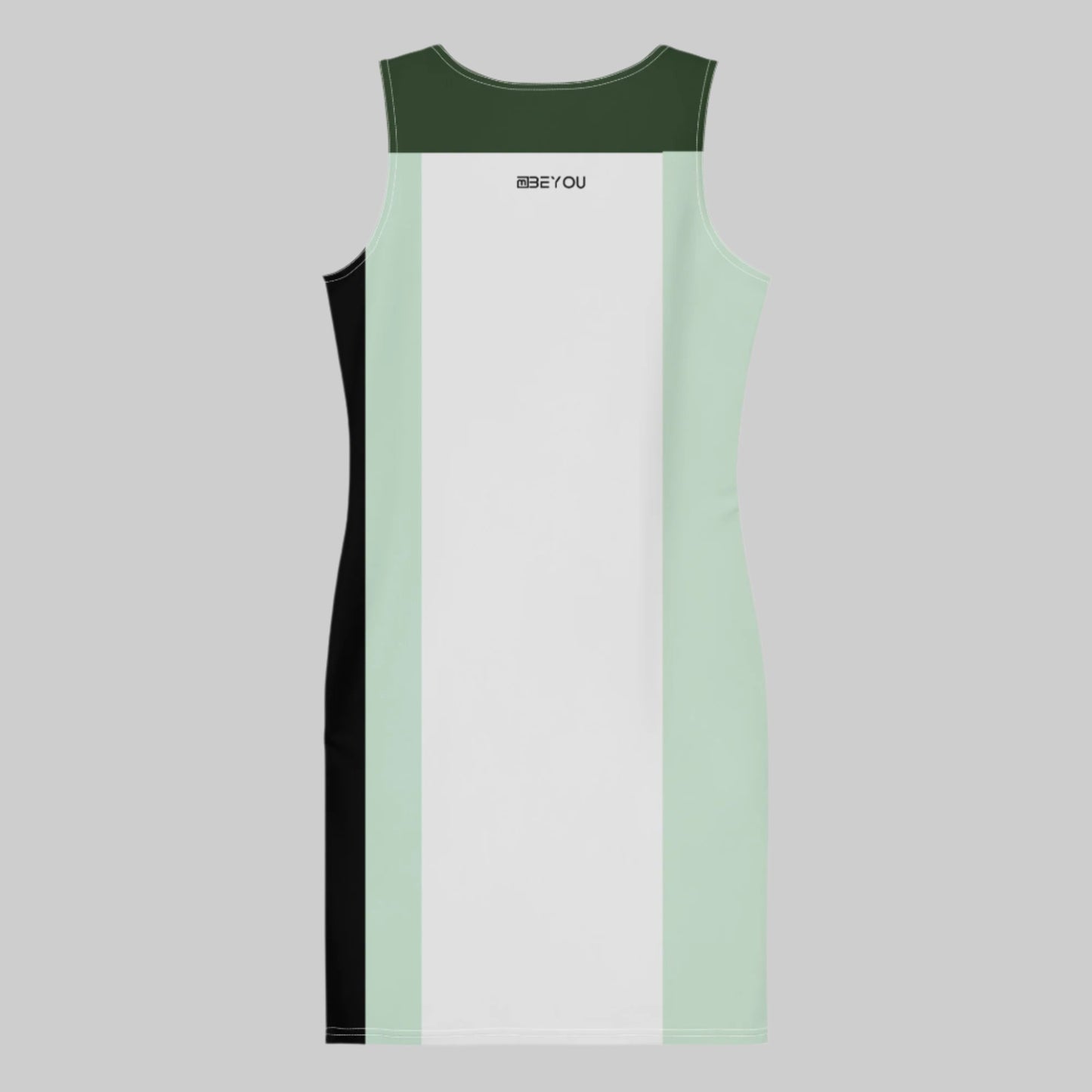 Be-Stunning Women's Recycled White Tank Dress