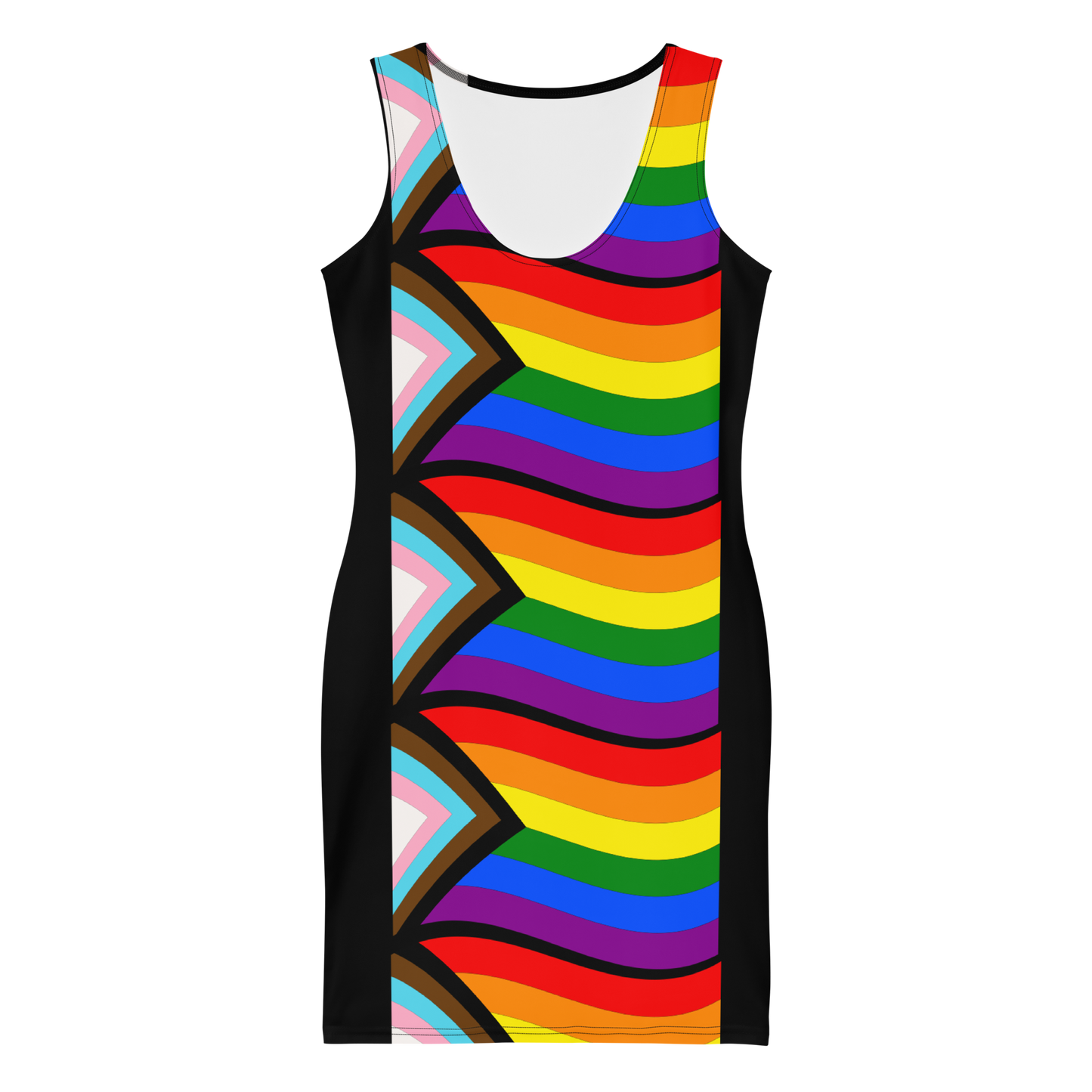 LGQBT+ Glam1 Sportswear Performance Bodycon Dress