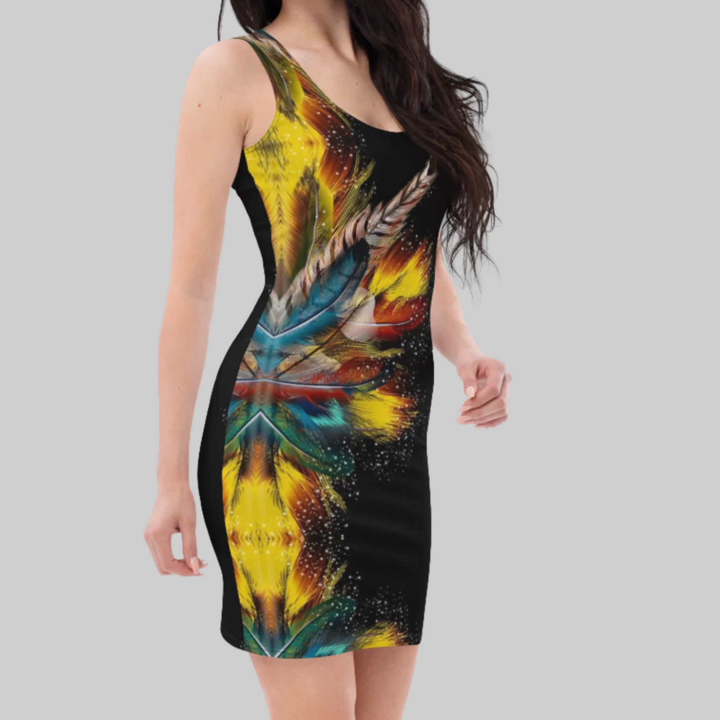 Feather Lite Sportswear Performance Bodycon Dress