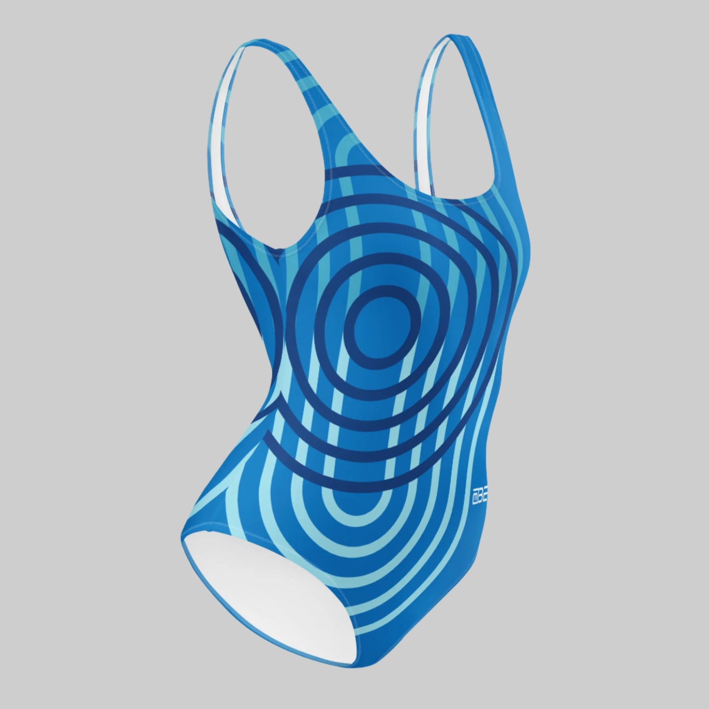Be-Pretty Women's Recycled Blue One-Piece Swimsuit
