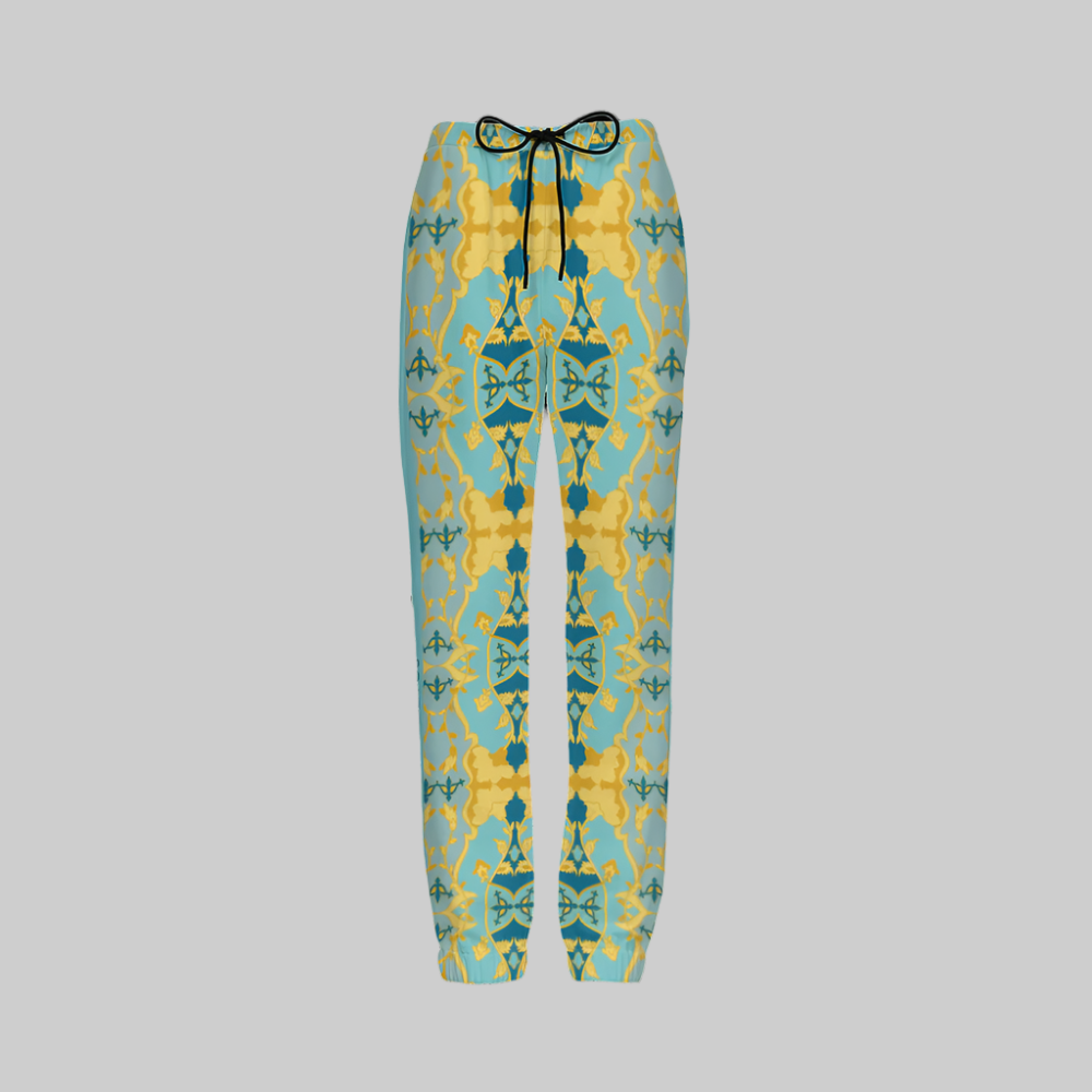 Be-Explosive Unisex Recycled Mint Prism Jogging Pants