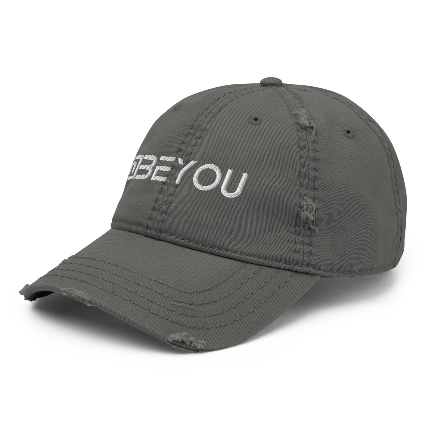 Distressed Dad BeYou Logo Hat