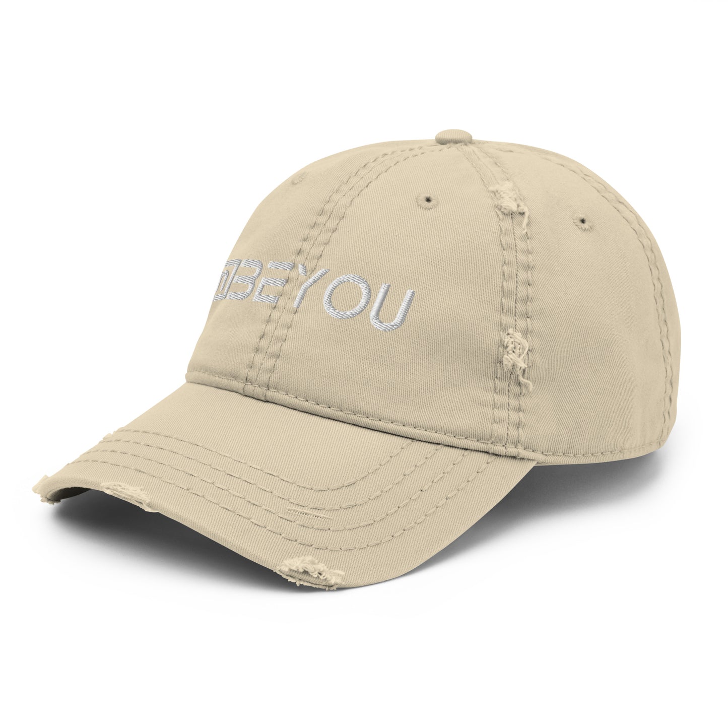 Distressed Dad BeYou Logo Hat
