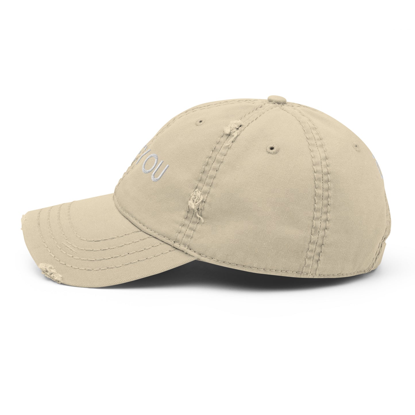 Distressed Dad BeYou Logo Hat
