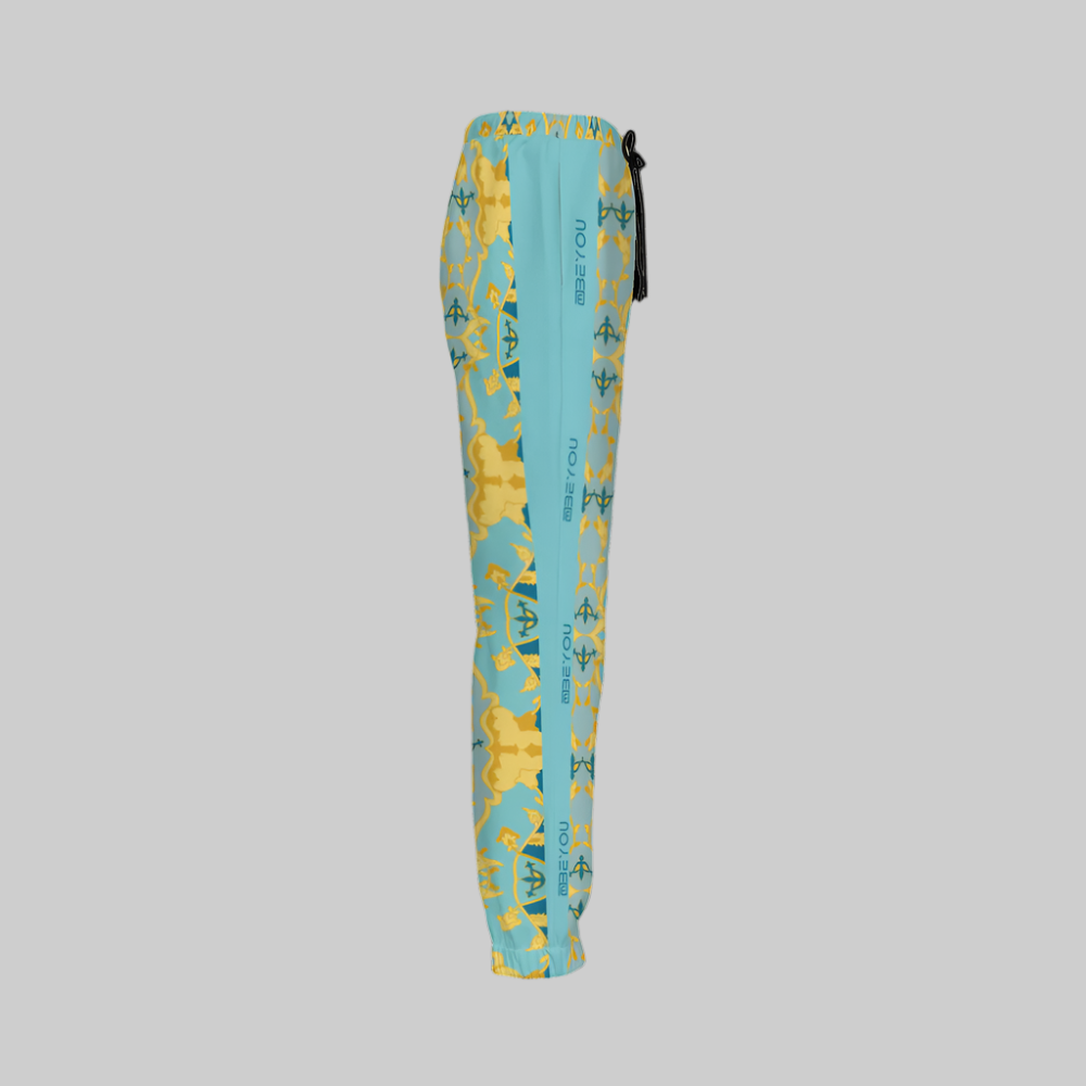 Be-Explosive Unisex Recycled Mint Prism Jogging Pants