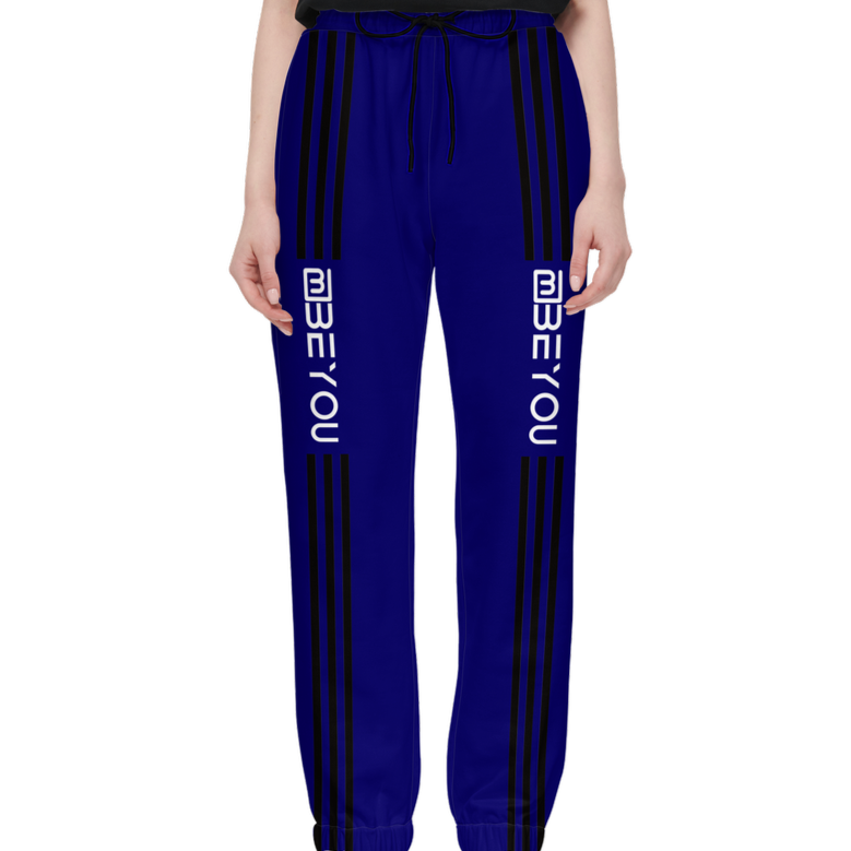 BeYou-Rule Women's Recycled Navy Blue Jogging Pants