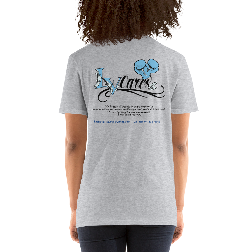 LVCARES Short-Sleeve Unisex T-Shirt