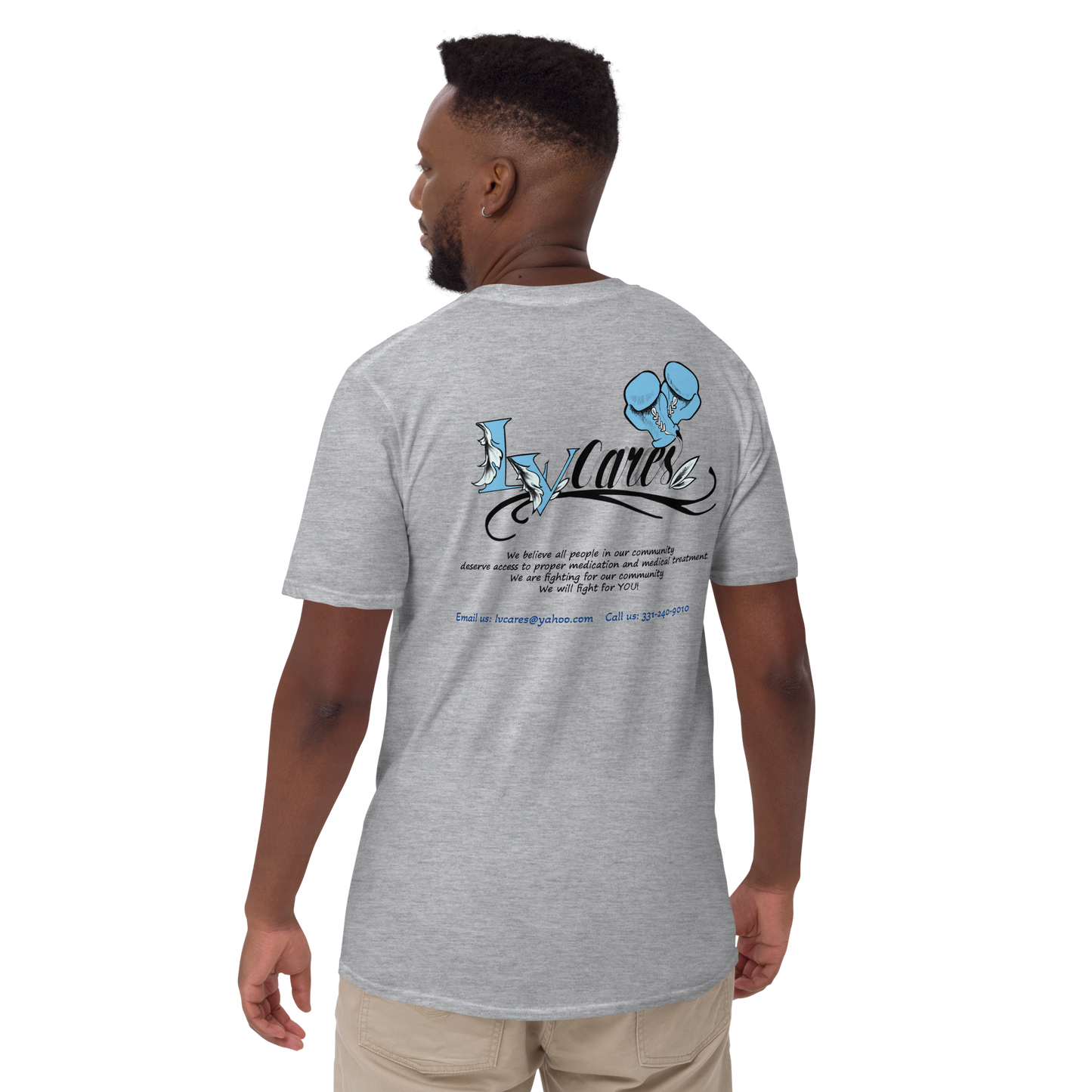 LVCARES Short-Sleeve Unisex T-Shirt