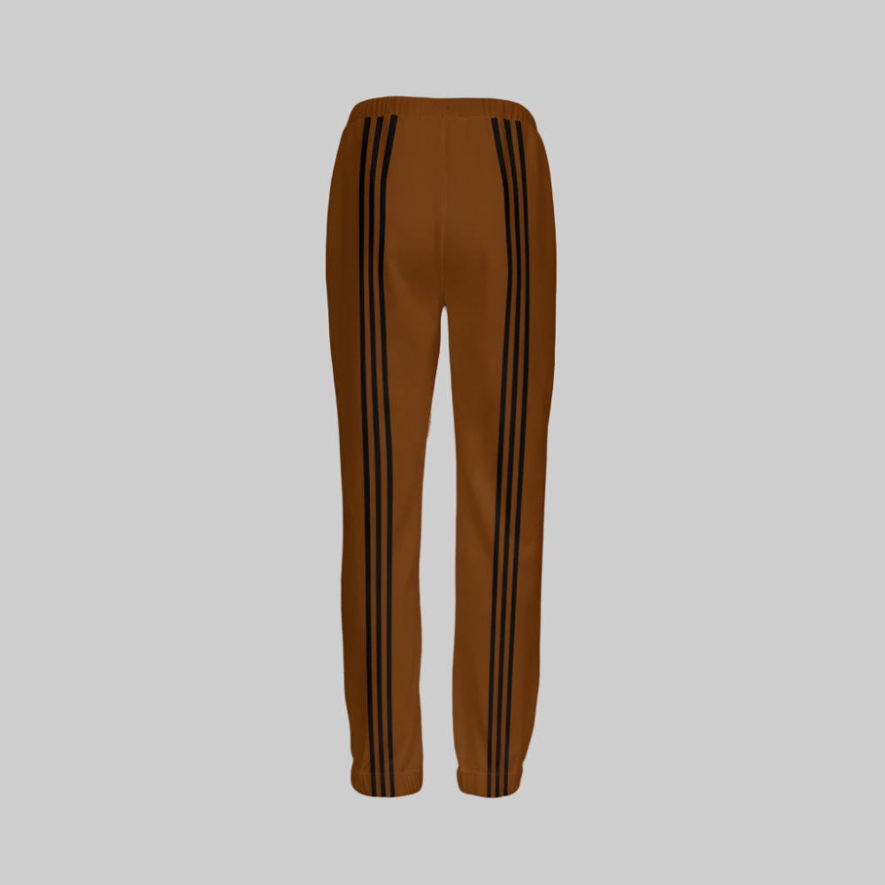 Caramel Brown Women Casual Fit Sustainable Jogging Pants