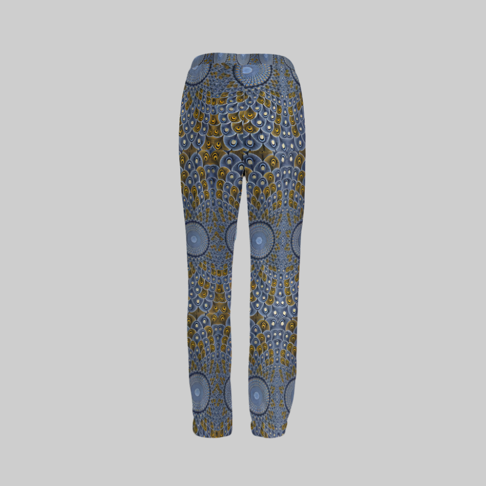 Blue Peacock Casual Fit Jogging Sustainable Pants
