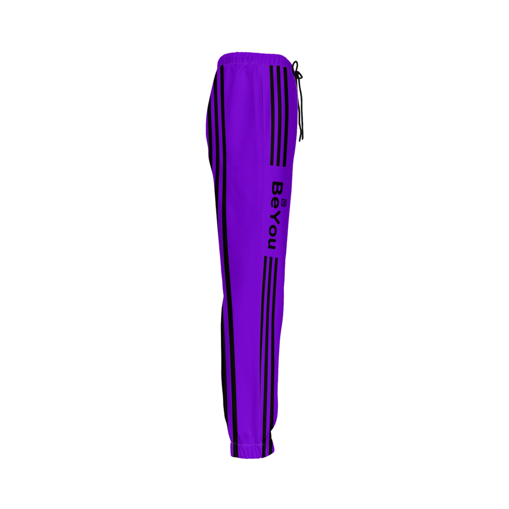 Purple Women Casual Fit Sustainable Jogging Pants