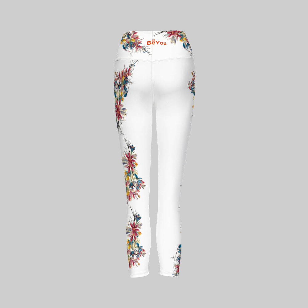 Flower Fireworks Length Sustainable Legging