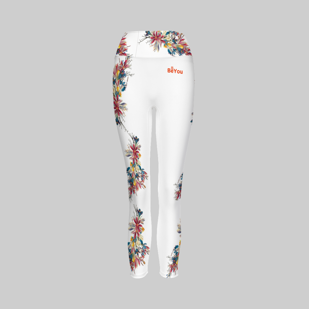 Flower Fireworks Length Sustainable Legging