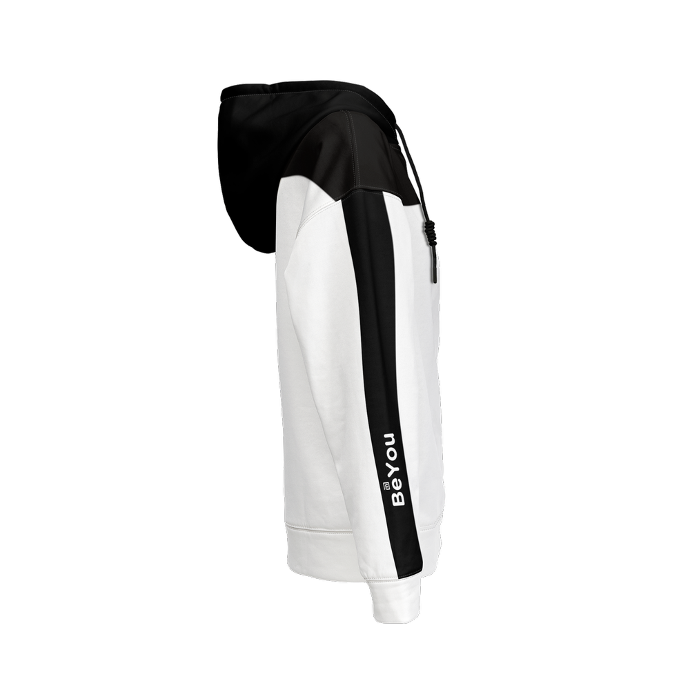 White Performance Relaxed Fit Sustainable BeYou Hoodie