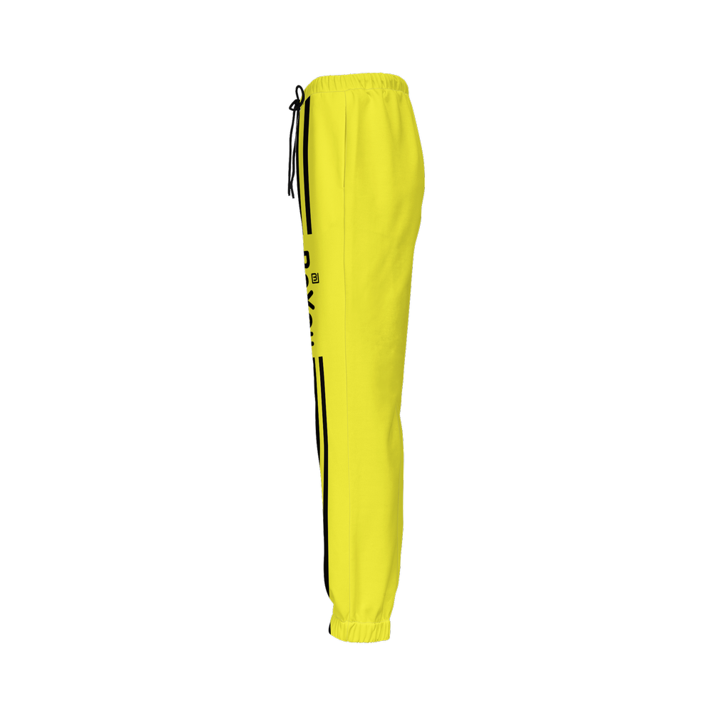 Yellow Women Casual Fit Jogging Sustainable Pants