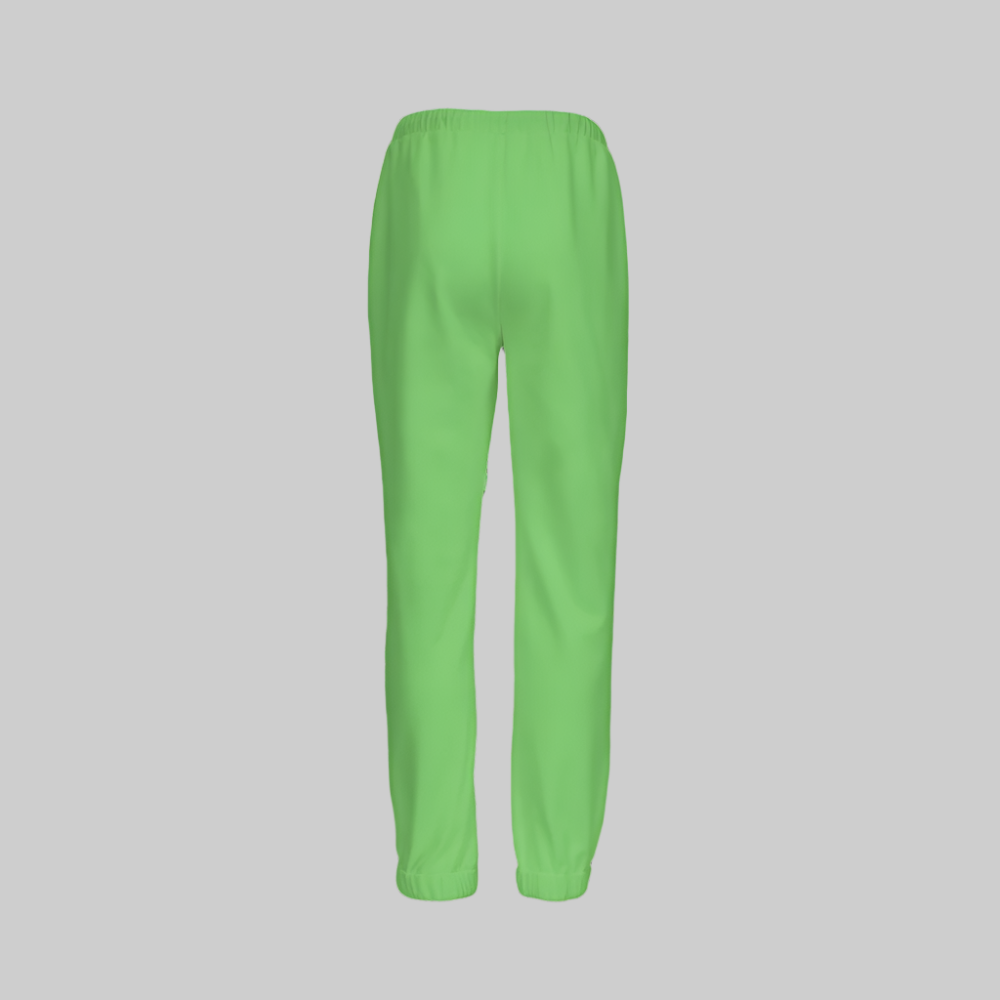 Mint Green Casual Fit Jogging Sustainable Pants