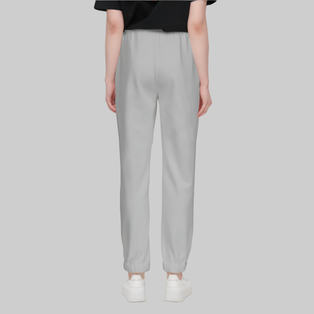 Grey Casual Fit Jogging Sustainable Pants