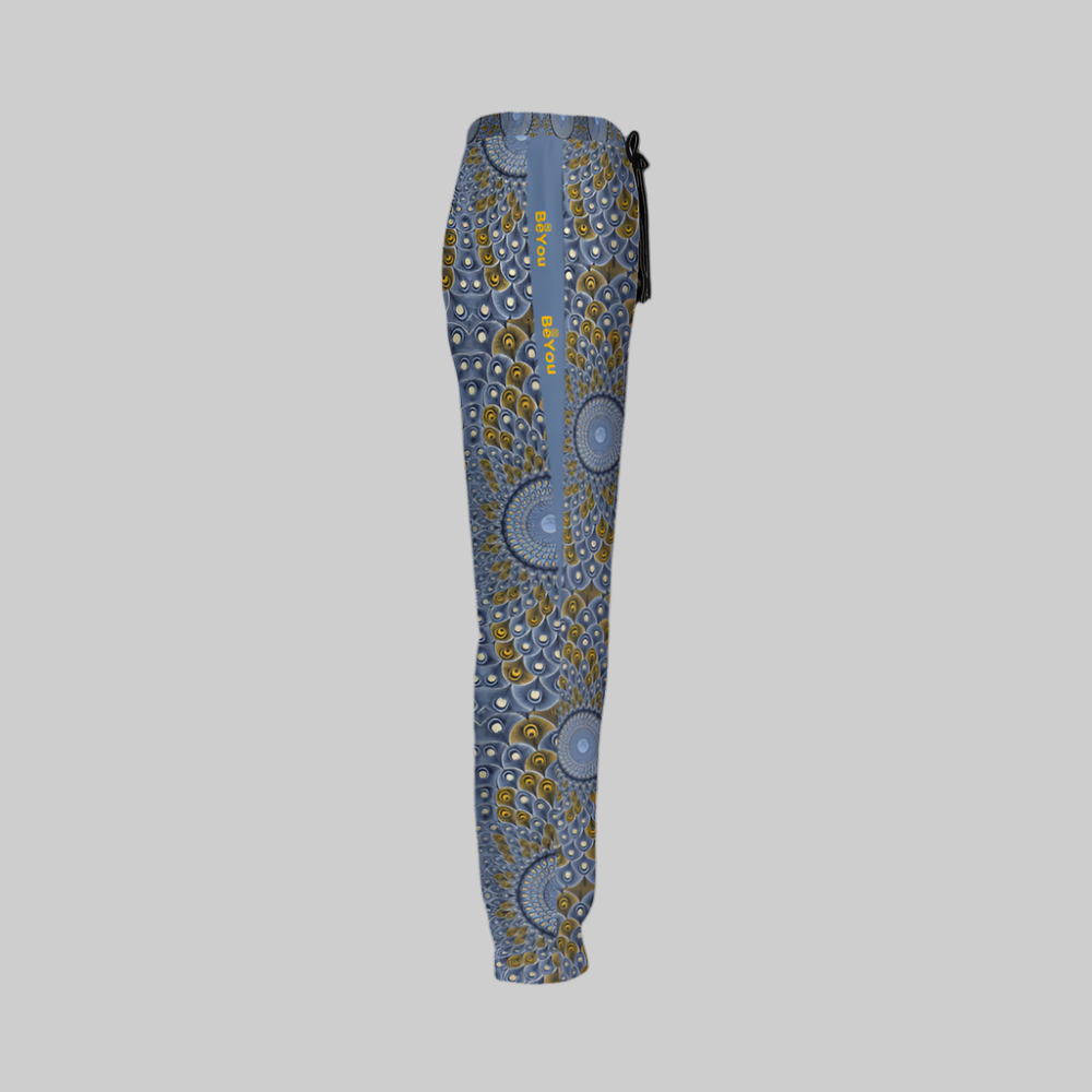 Blue Peacock Casual Fit Jogging Sustainable Pants
