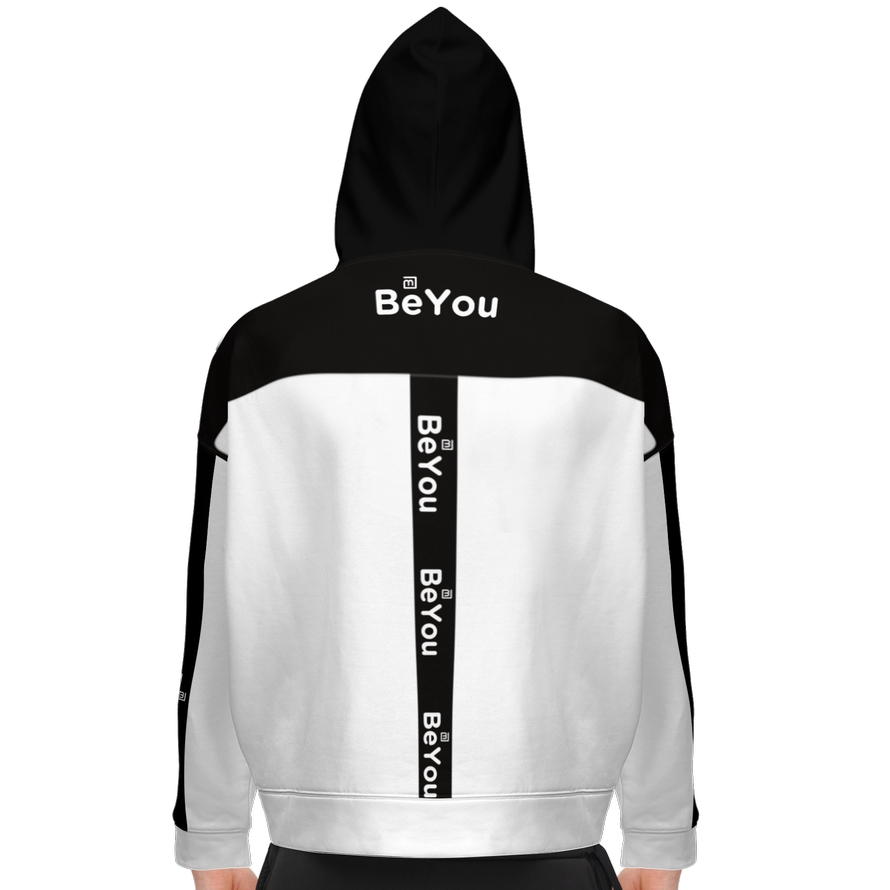 White Casual Performance Relaxed Fit Sustainable Hoodie