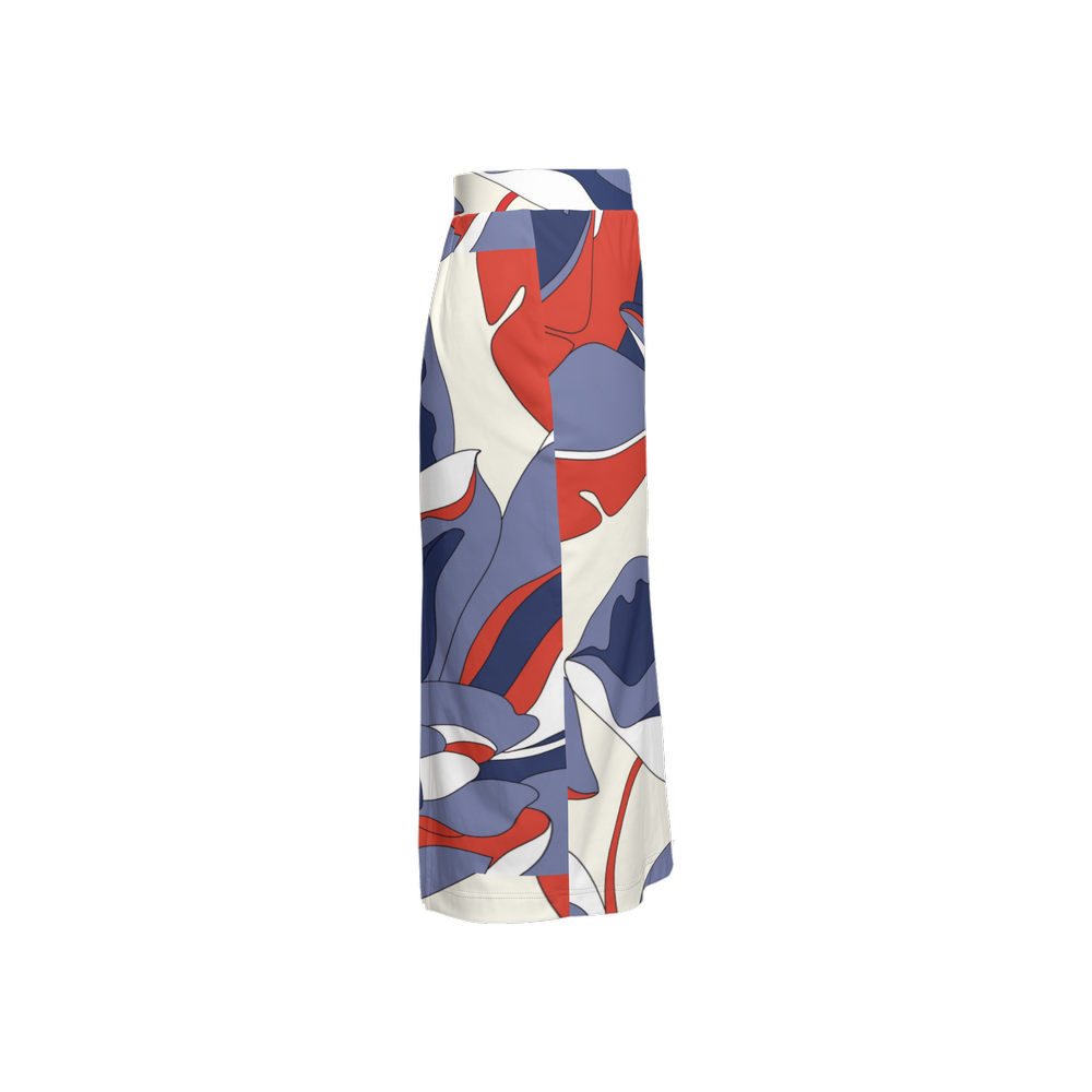 American Color Women’s Back Split Sustainable Pencil Skirt Knit