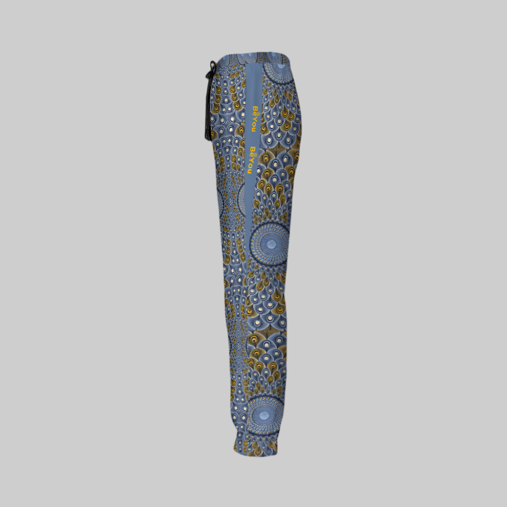 Blue Peacock Casual Fit Jogging Sustainable Pants
