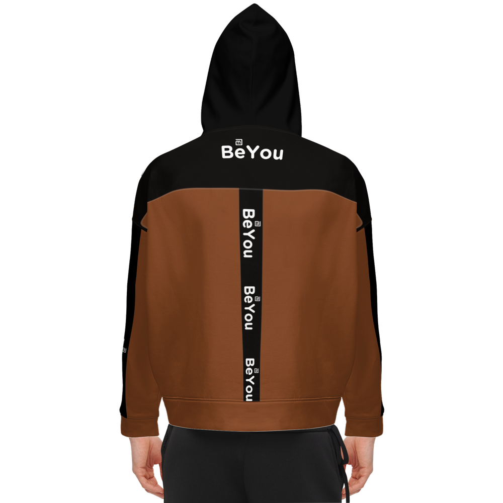 Ash Brown Casual Performance Relaxed Fit Sustainable Hoodie