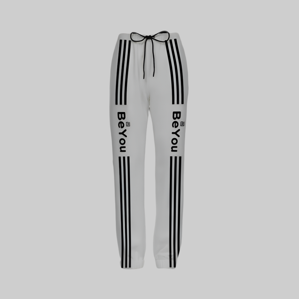 Grey Casual Fit Jogging Sustainable Pants