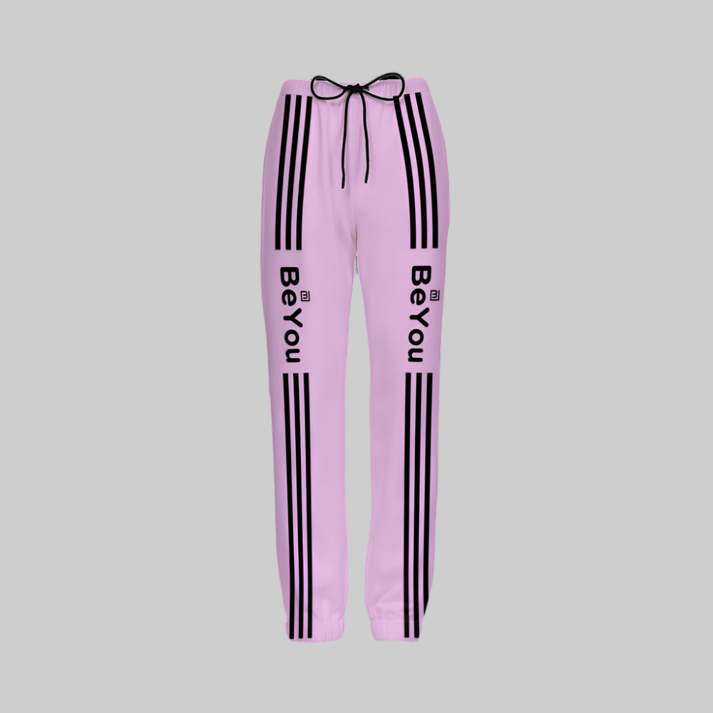 Purple Bloom Casual Fit Jogging Sustainable Pants