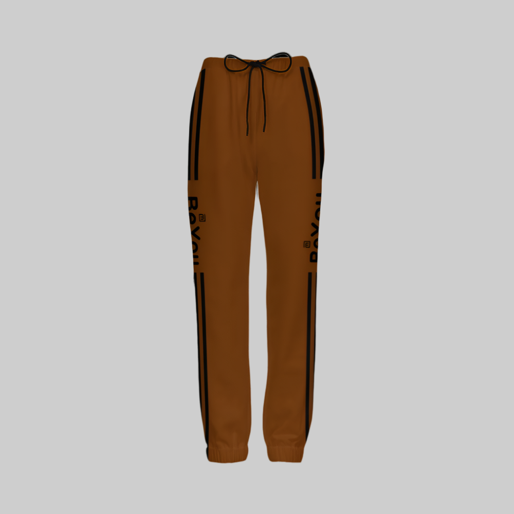 Caramel Brown Women Casual Fit Sustainable Jogging Pants