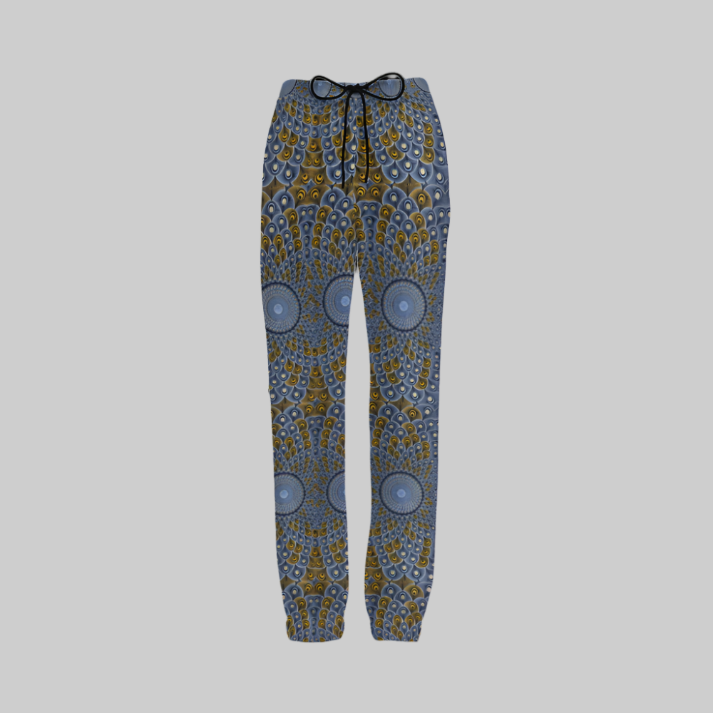 Blue Peacock Casual Fit Jogging Sustainable Pants