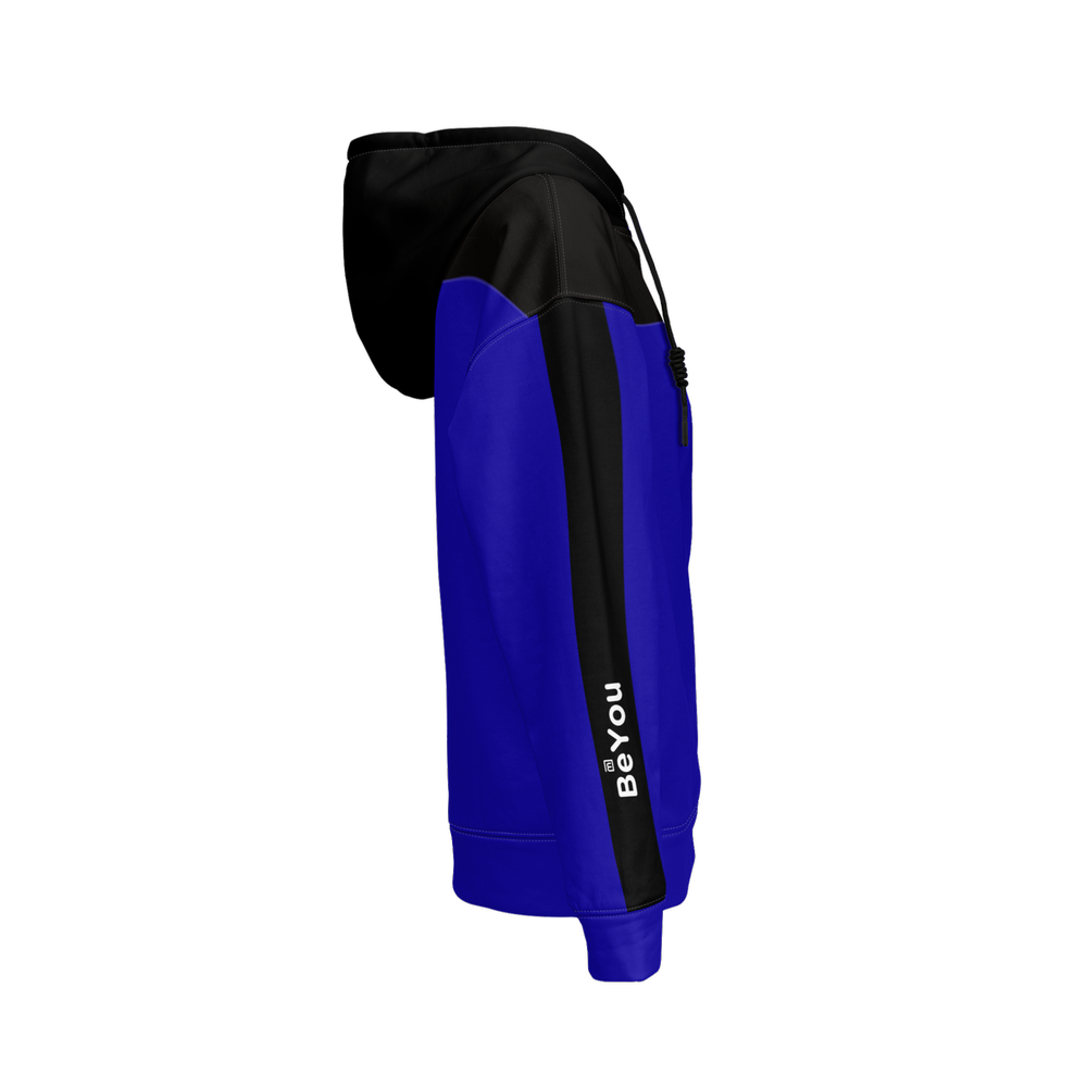 Blue Casual Performance Relaxed Fit Sustainable Hoodie