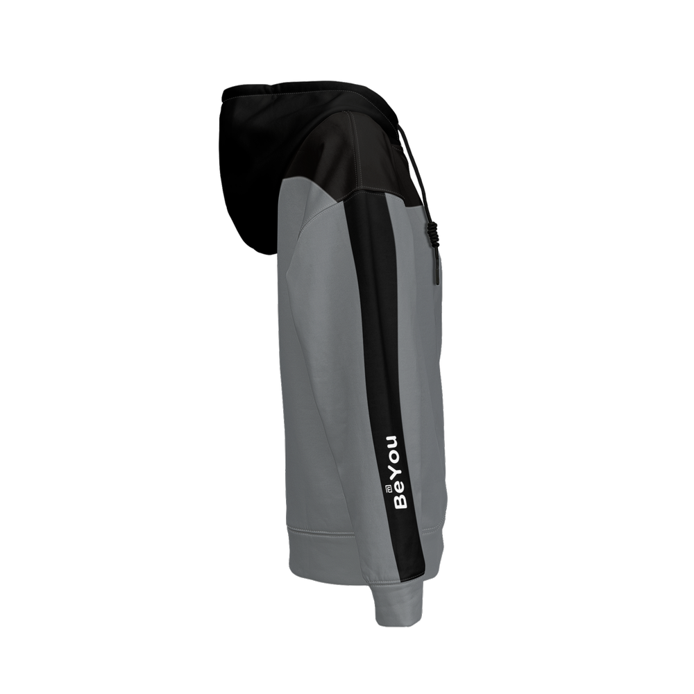 Grey Casual Performance Relaxed Fit Sustainable Hoodie
