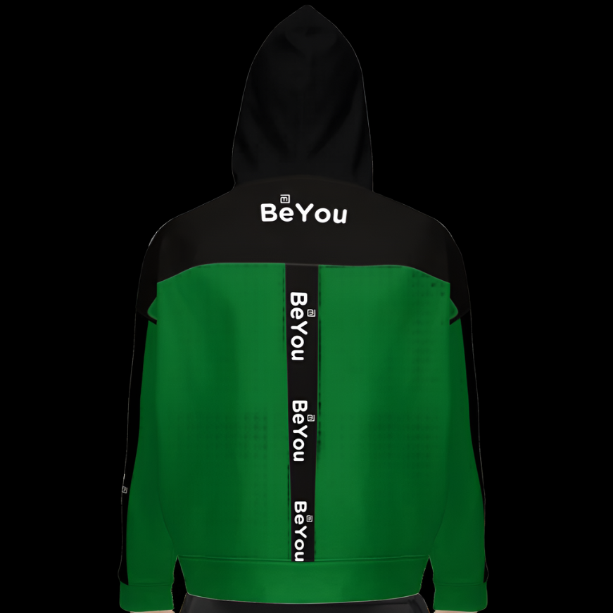 Pasture Green Casual Performance Relaxed Fit Sustainable Hoodie