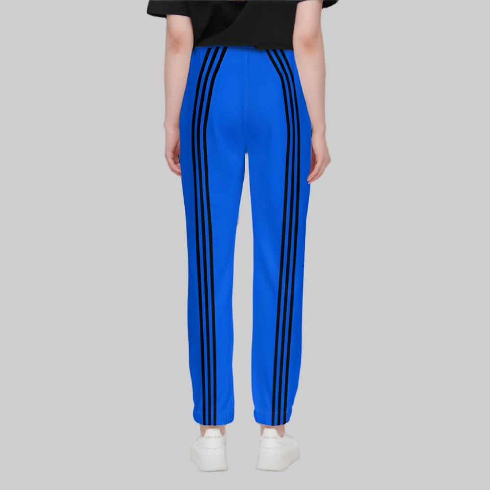 Deep Blue Women Casual Fit Sustainable Jogging Pants
