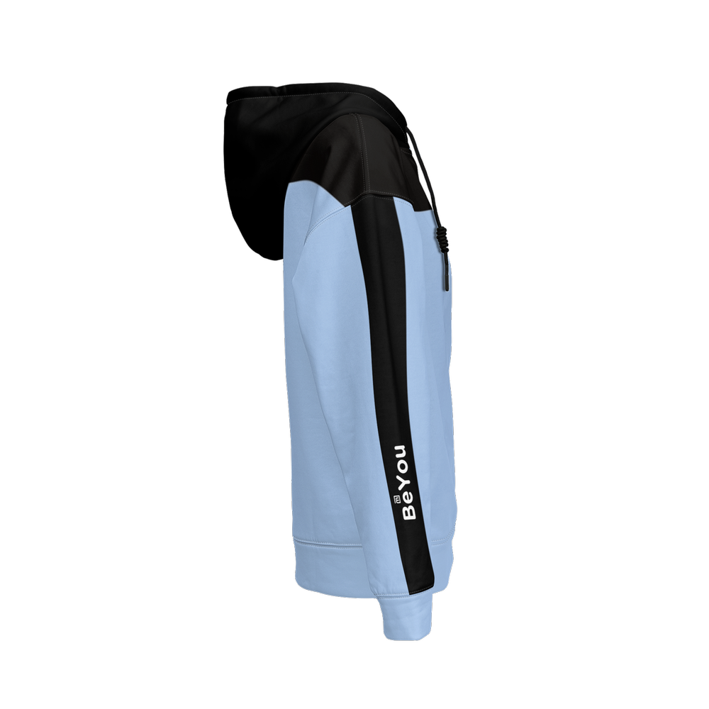 Light Blue Casual Performance Relaxed Fit Sustainable Hoodie