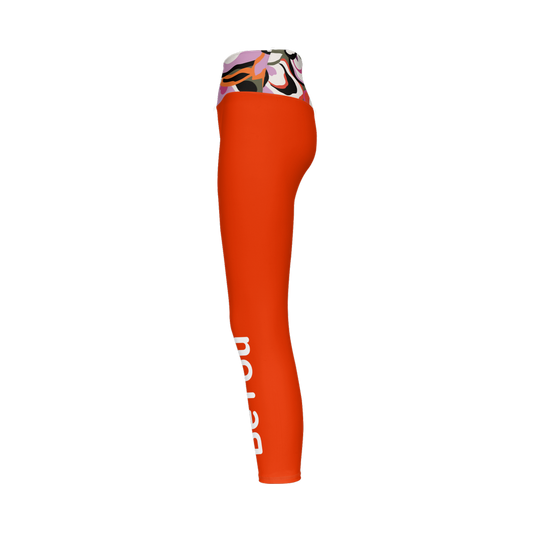 Popping Orange Full-Length Sustainable Legging